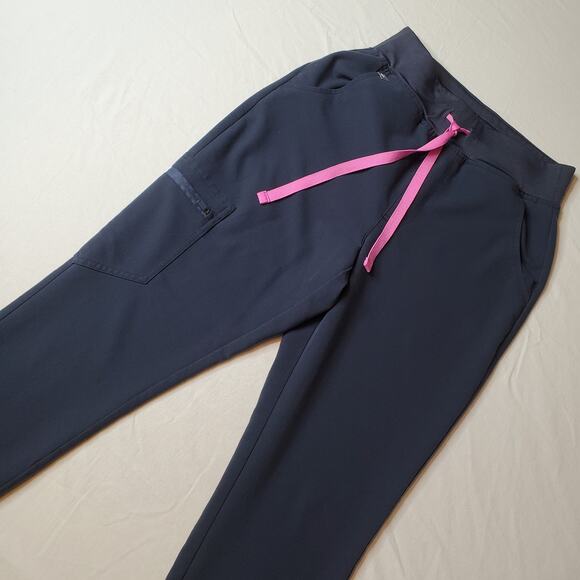 Figs Women's Size XSP Zamora Jogger Scrub Pants High Waist Blue W22SW2012P - Picture 1 of 8
